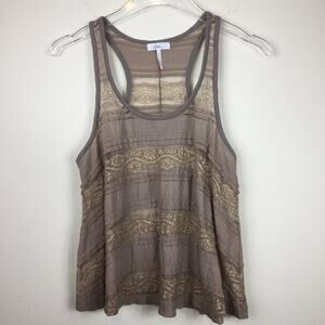 Kirra | Tiered Racerback Top | Sz Small